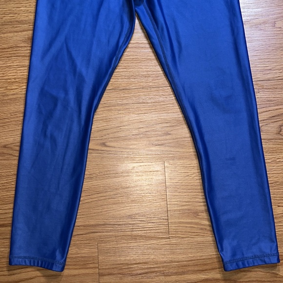Zyia Blue Metallic Light n Tight Hi-Rise 7/8 24" NWOT - Picture 8 of 14